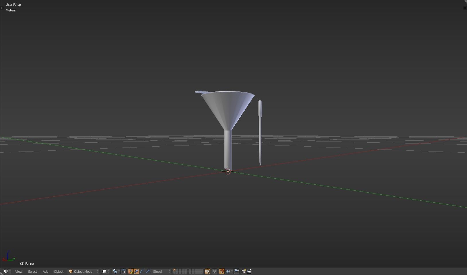 Funnel and Pippete Free low-poly 3D model_14