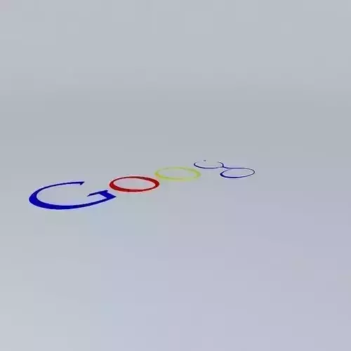 Google Logo / Icon Free 3D model