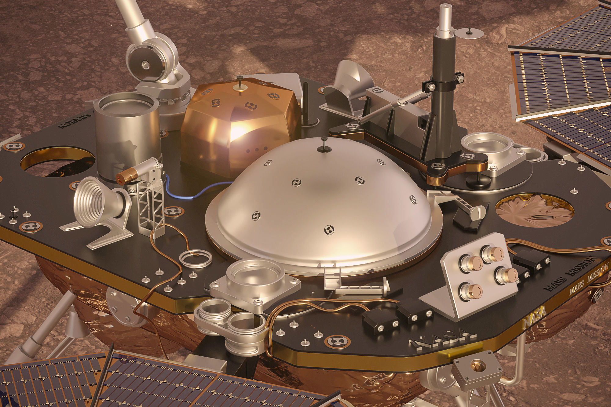 Mars Probe  3D model_3