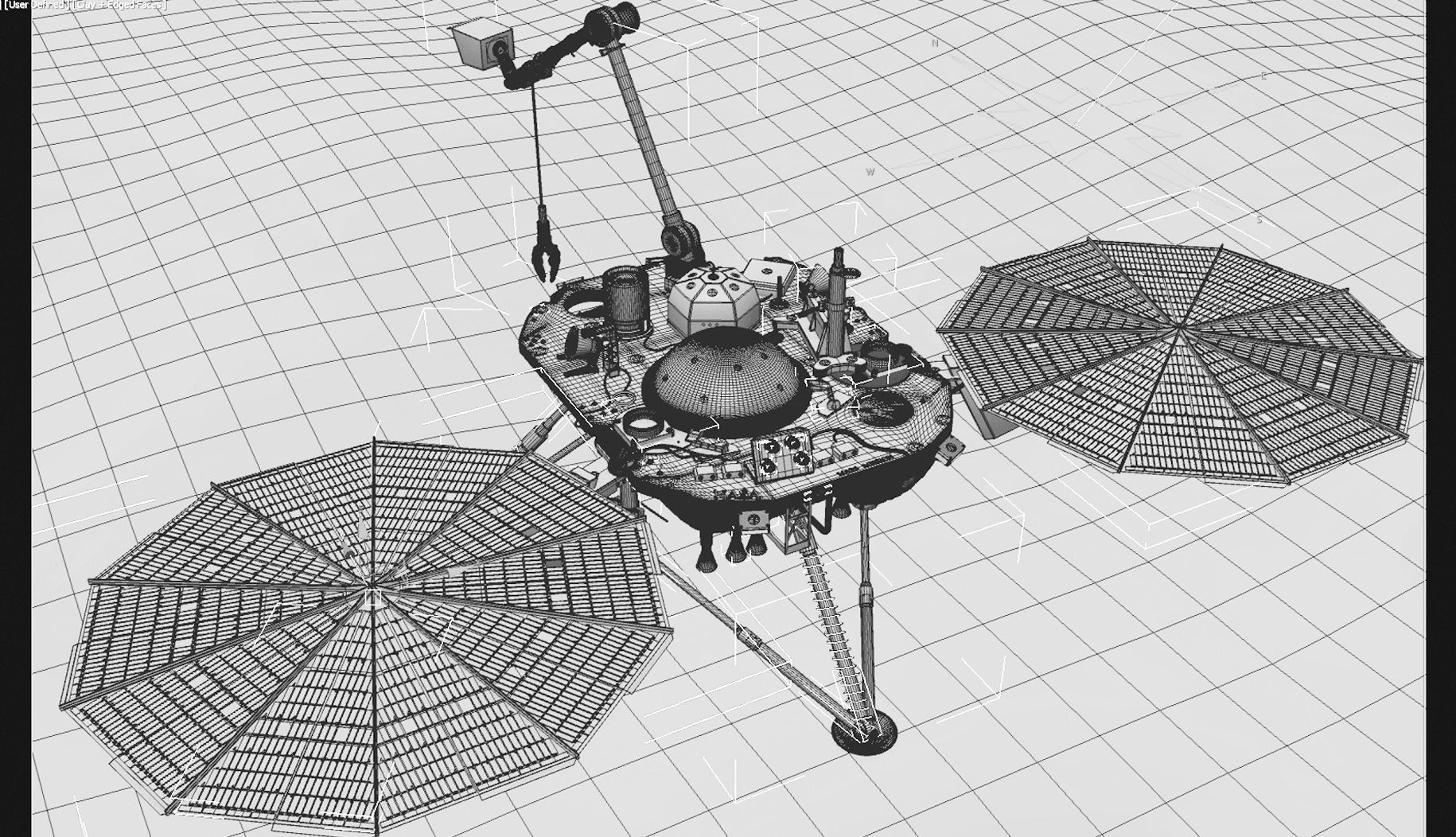 Mars Probe  3D model_7