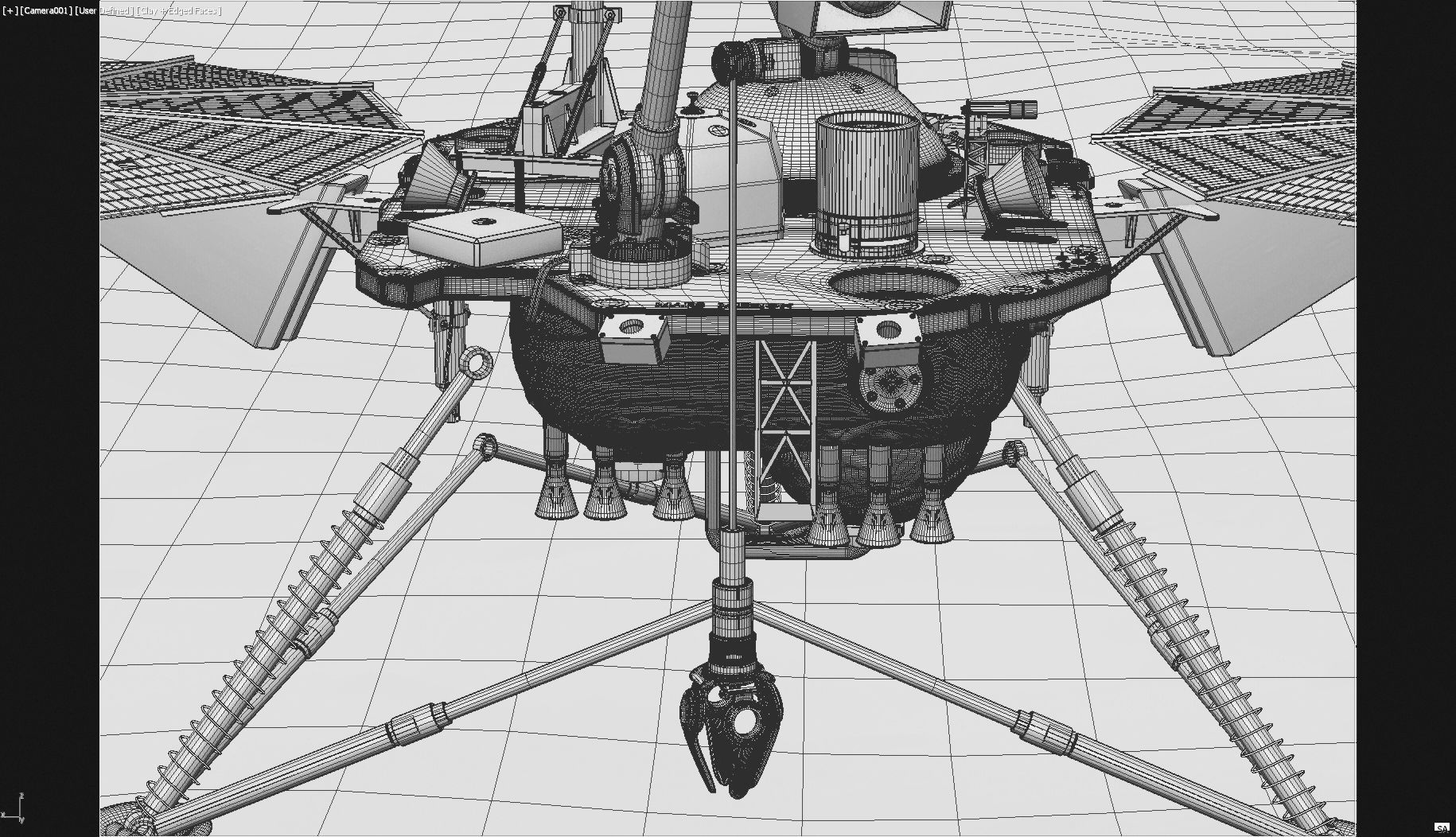 Mars Probe  3D model_6