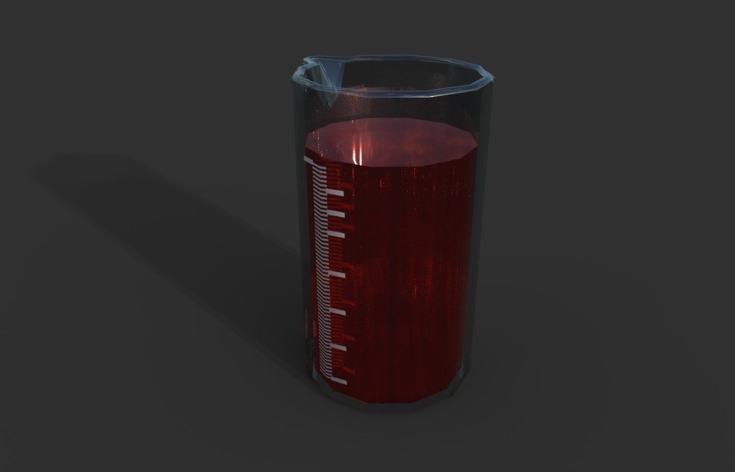 Chemistry Set liquid in flask 3D Model Collection_32