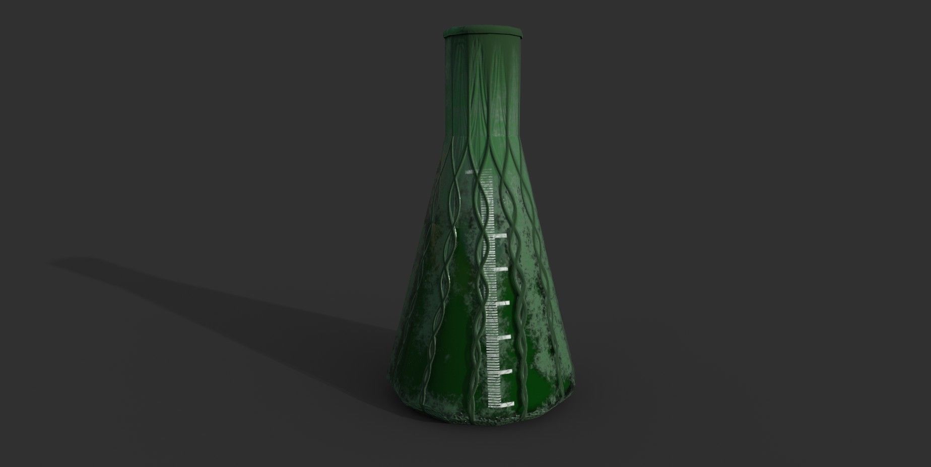 Chemistry Set liquid in flask 3D Model Collection_57