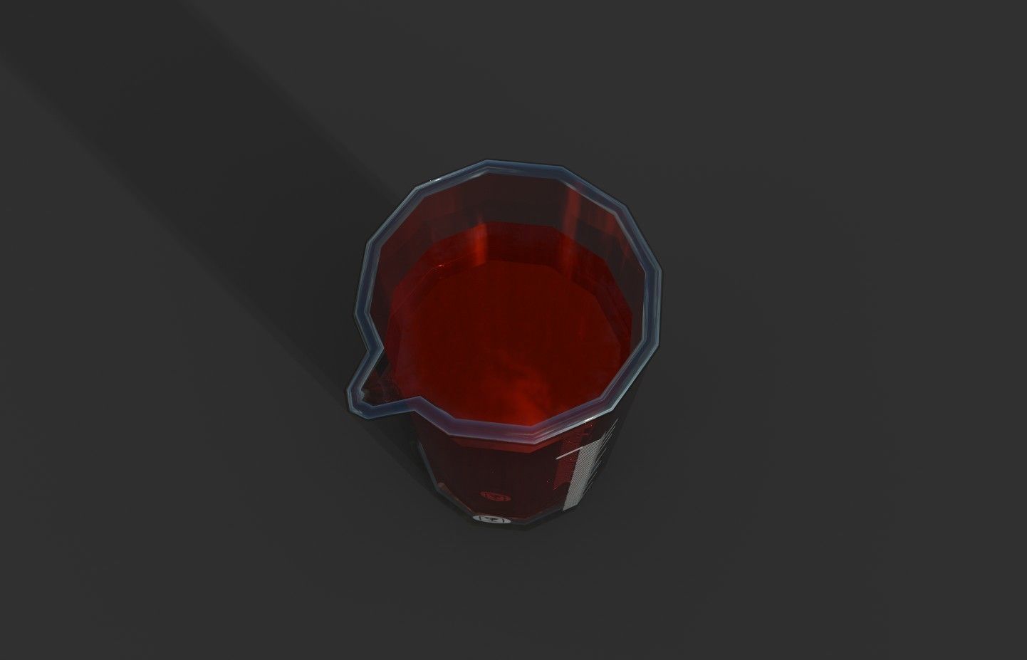 Chemistry Set liquid in flask 3D Model Collection_31