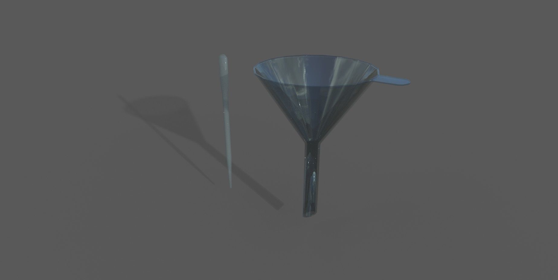 Chemistry Set liquid in flask 3D Model Collection_60