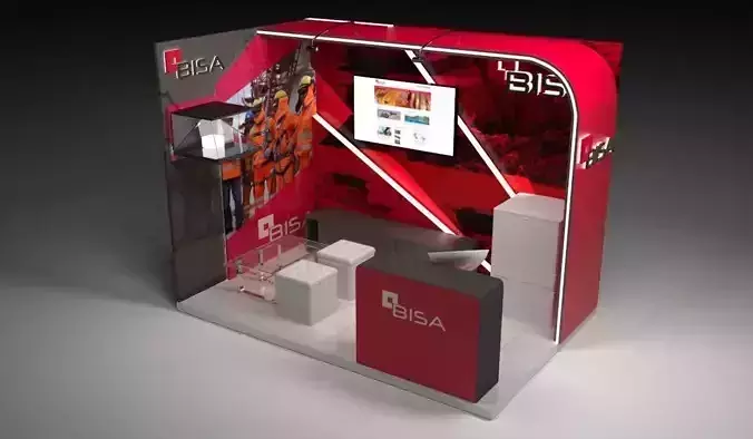 2x3 stand for product exhibition