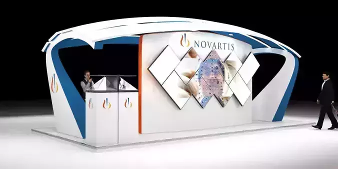 Stand for medical event 3D model