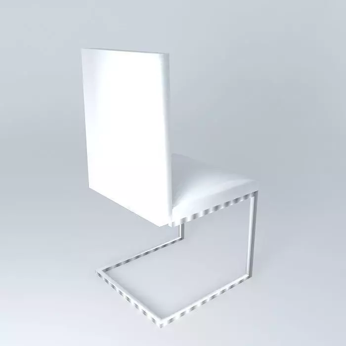 Modern Dining Chair Free 3D model