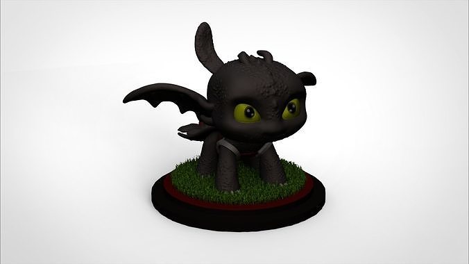Toothless Pop  Funko 3D print model