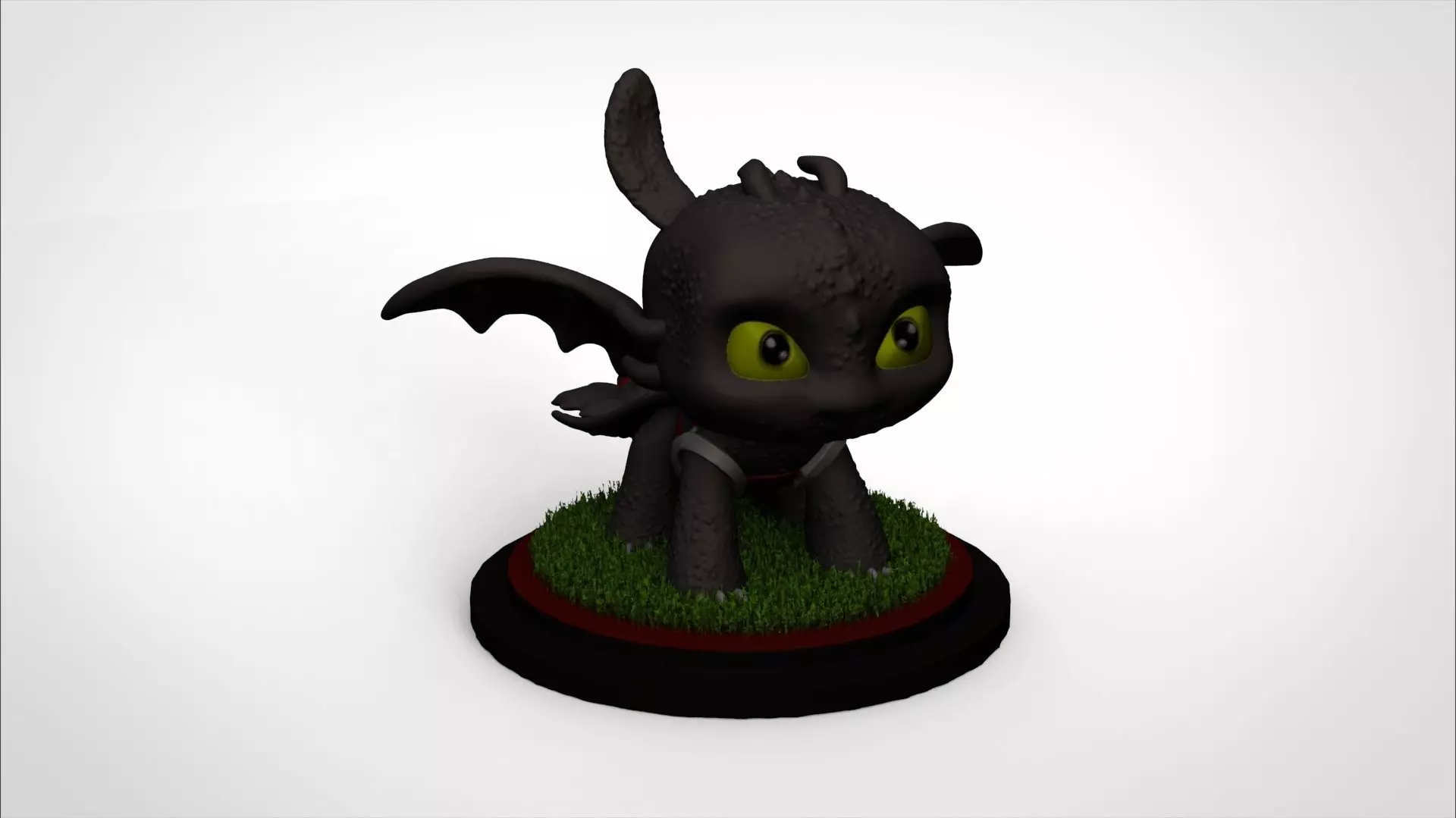 Toothless Pop  Funko 3D print model_0