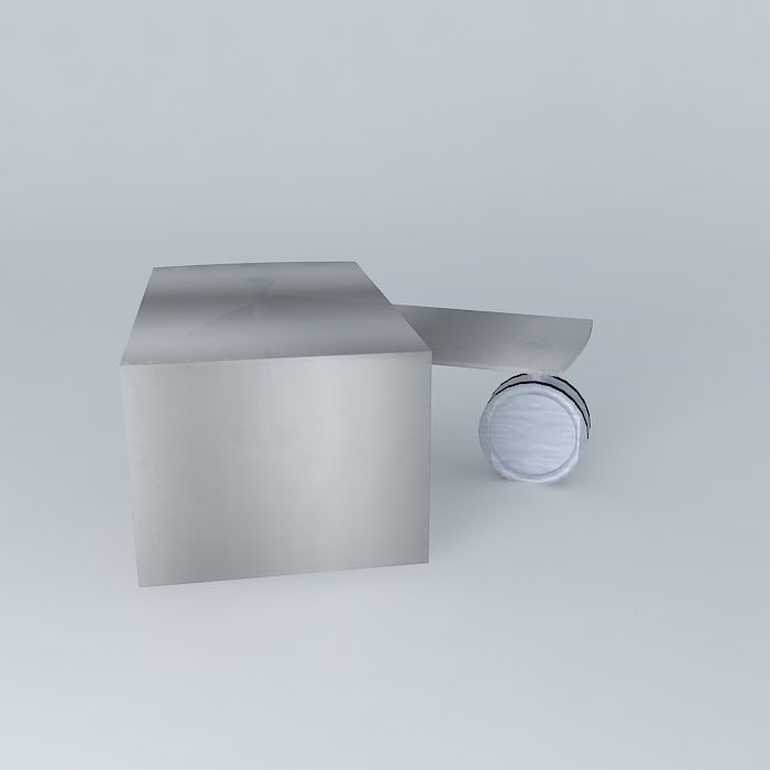 Wheel Coffee Table  Free 3D model_2