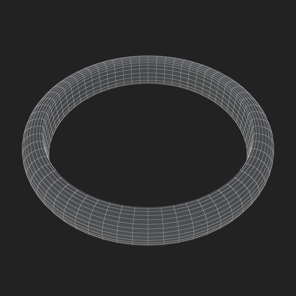 Jade Bracelet Band N002 3D model_4