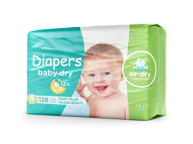 Diaper pack 3D model