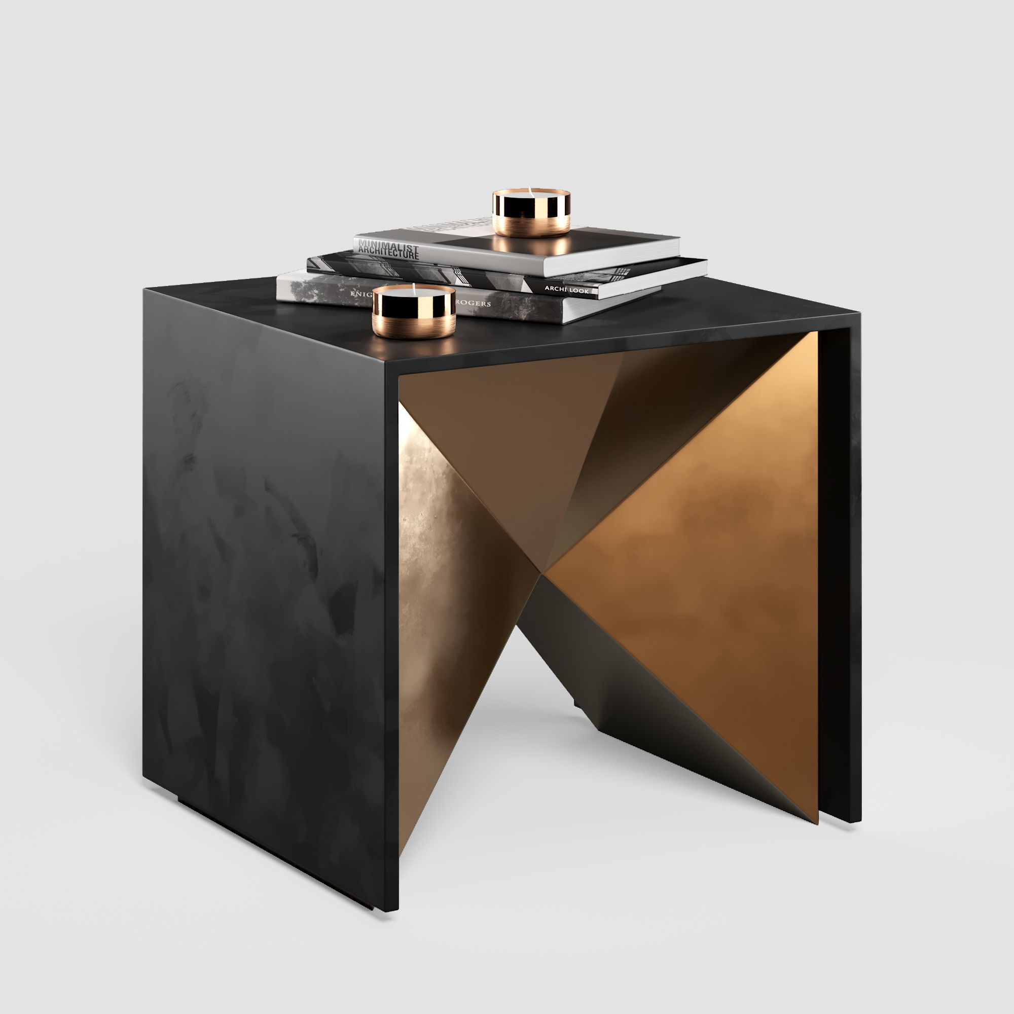 Lenny Kravitz nova side table 3D model_1