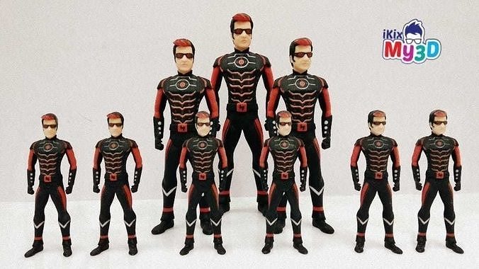 Chitti 3 point 0 - 3D figurine online 3D print model
