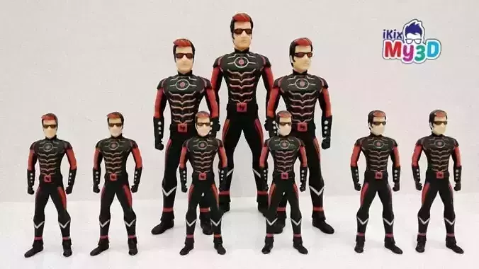Chitti 3 point 0 - 3D figurine online