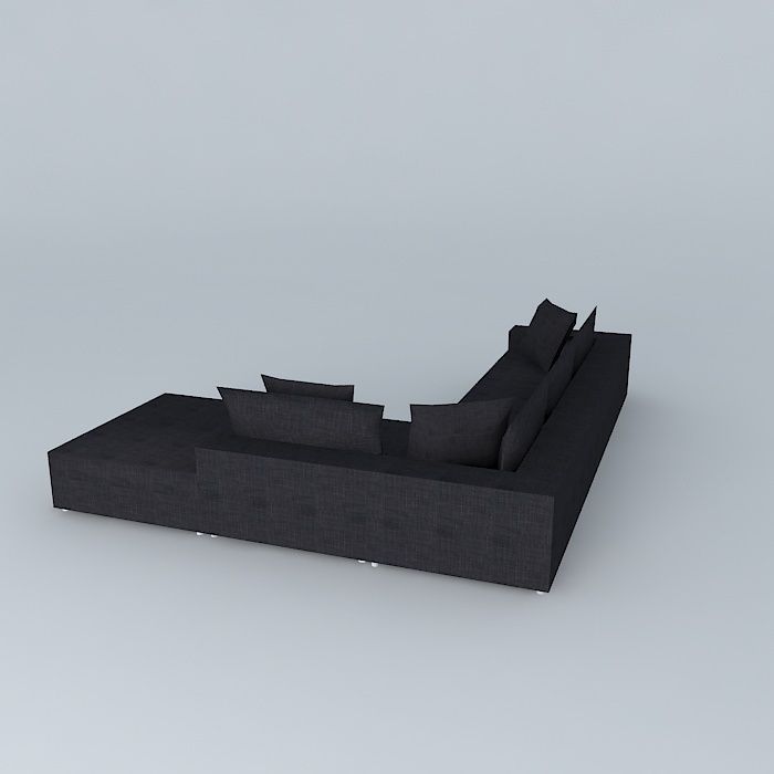 Modulare Divani Decoro 360  Free 3D model_1