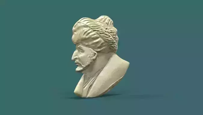 Medal Sultan Mehmed II Costanzo da Ferrara 3D print model