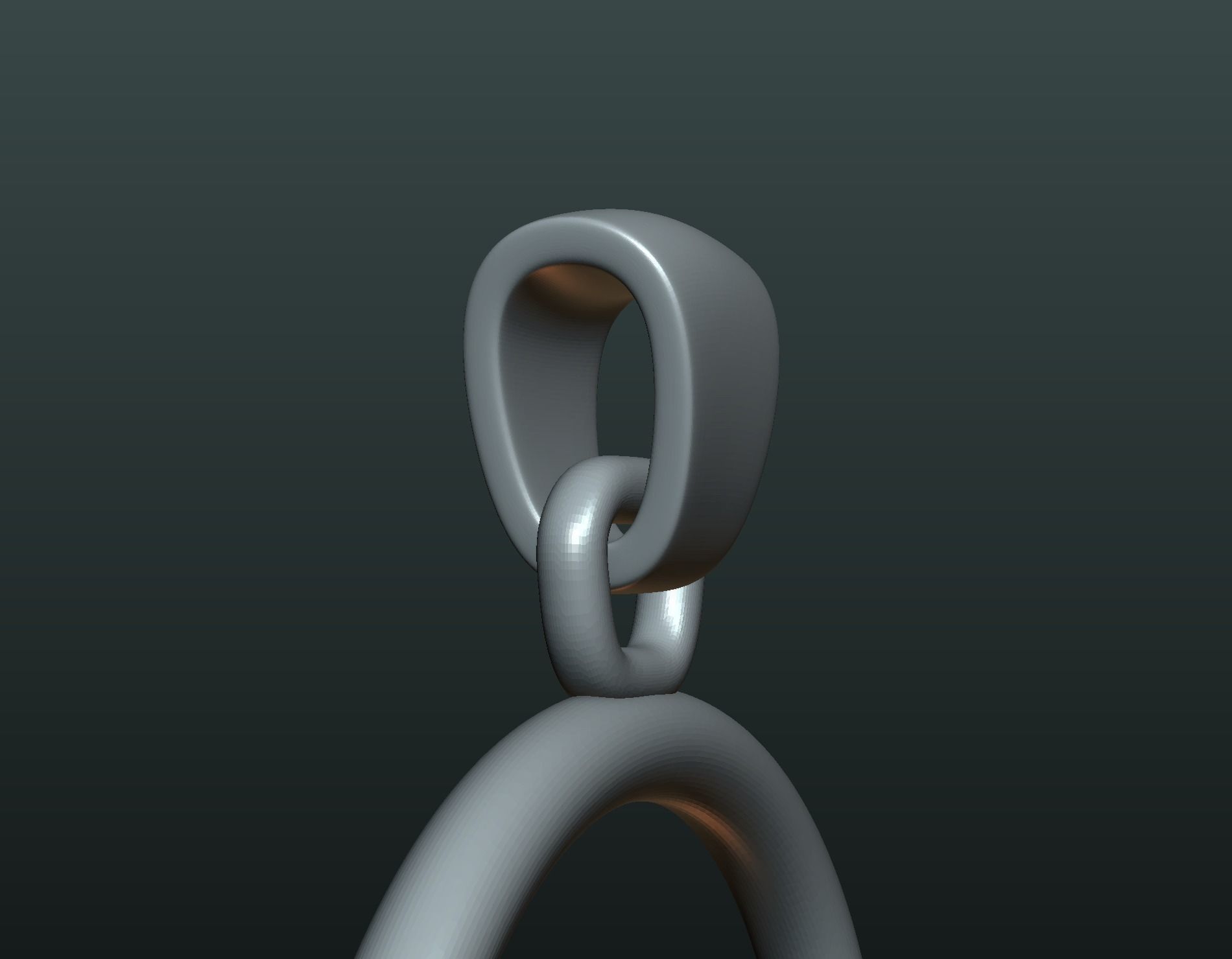 Dragonfly Pendant 3D print model_15