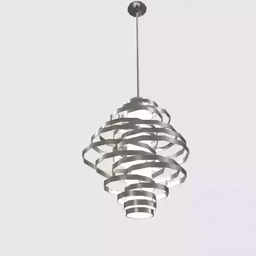 Lamp surrounded by rings