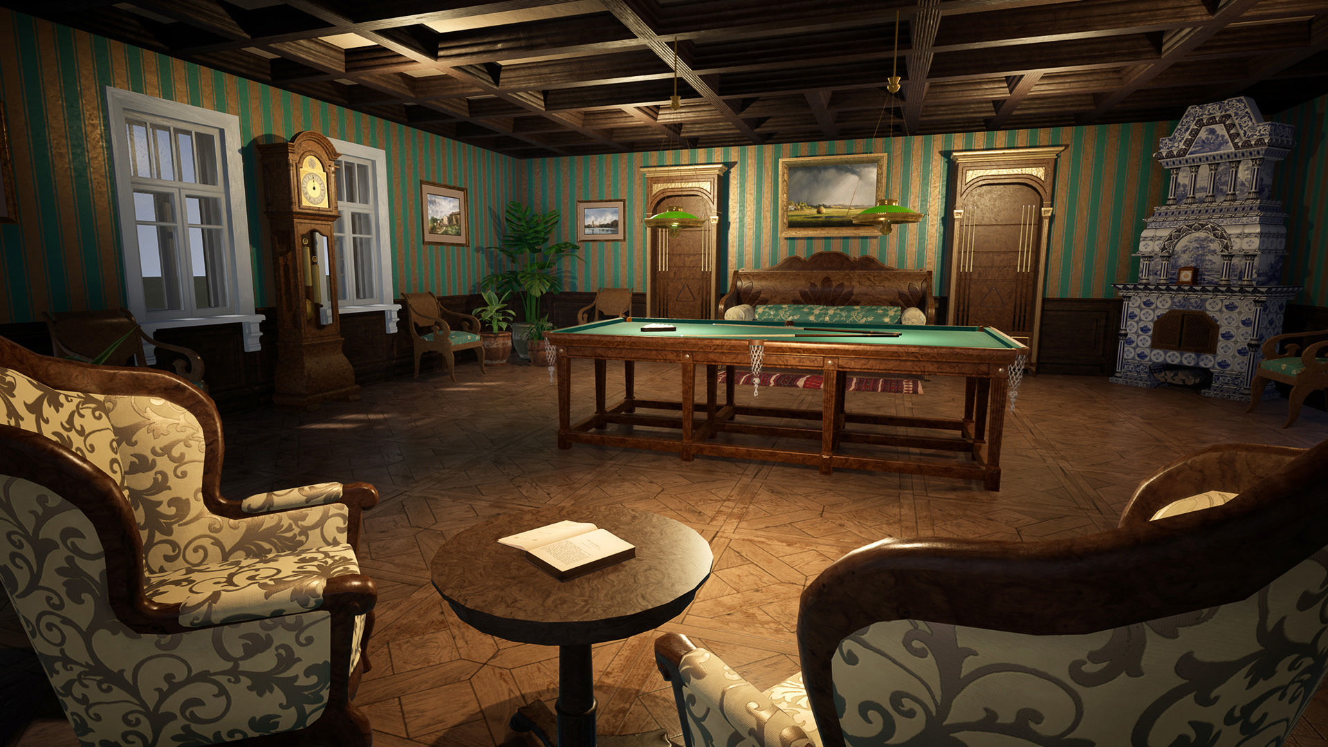 Russian Estate House Unreal Engine 4 Low-poly 3D model_21