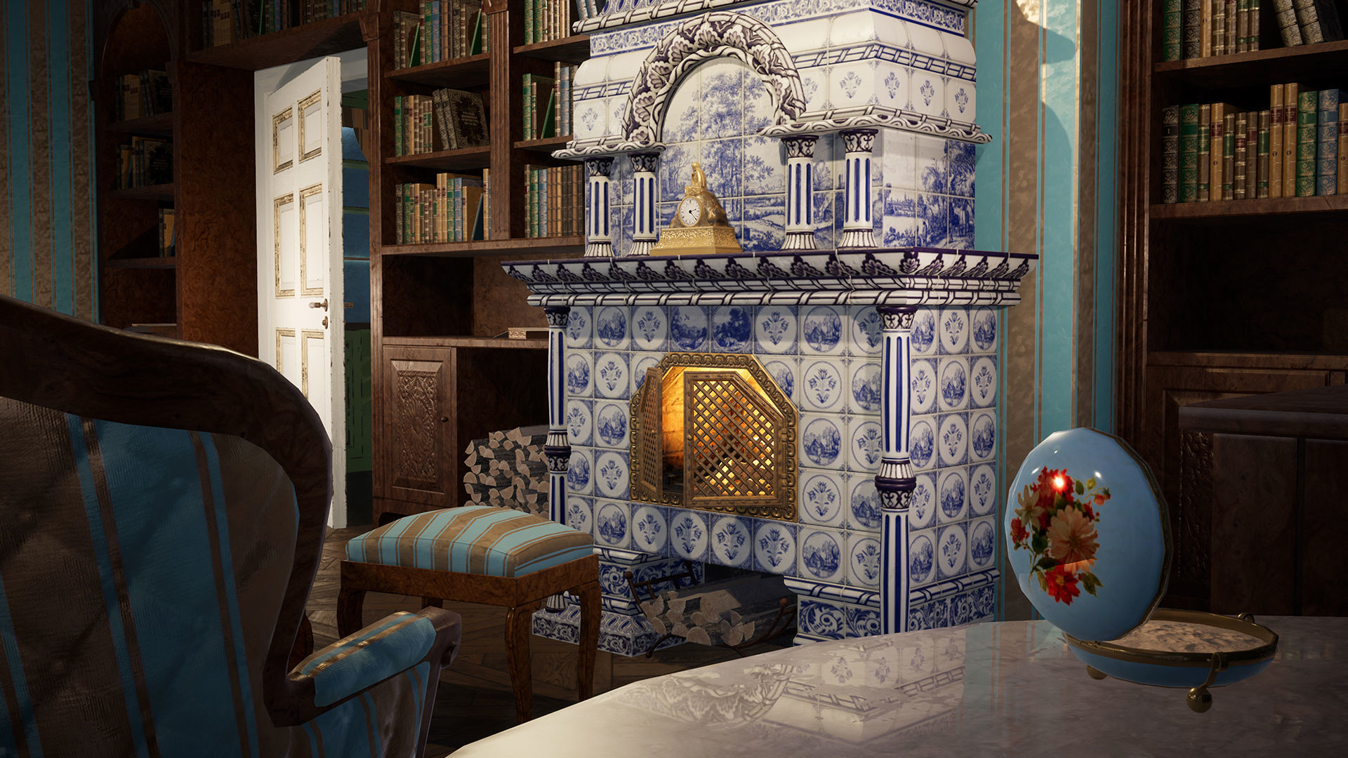 Russian Estate House Unreal Engine 4 Low-poly 3D model_4