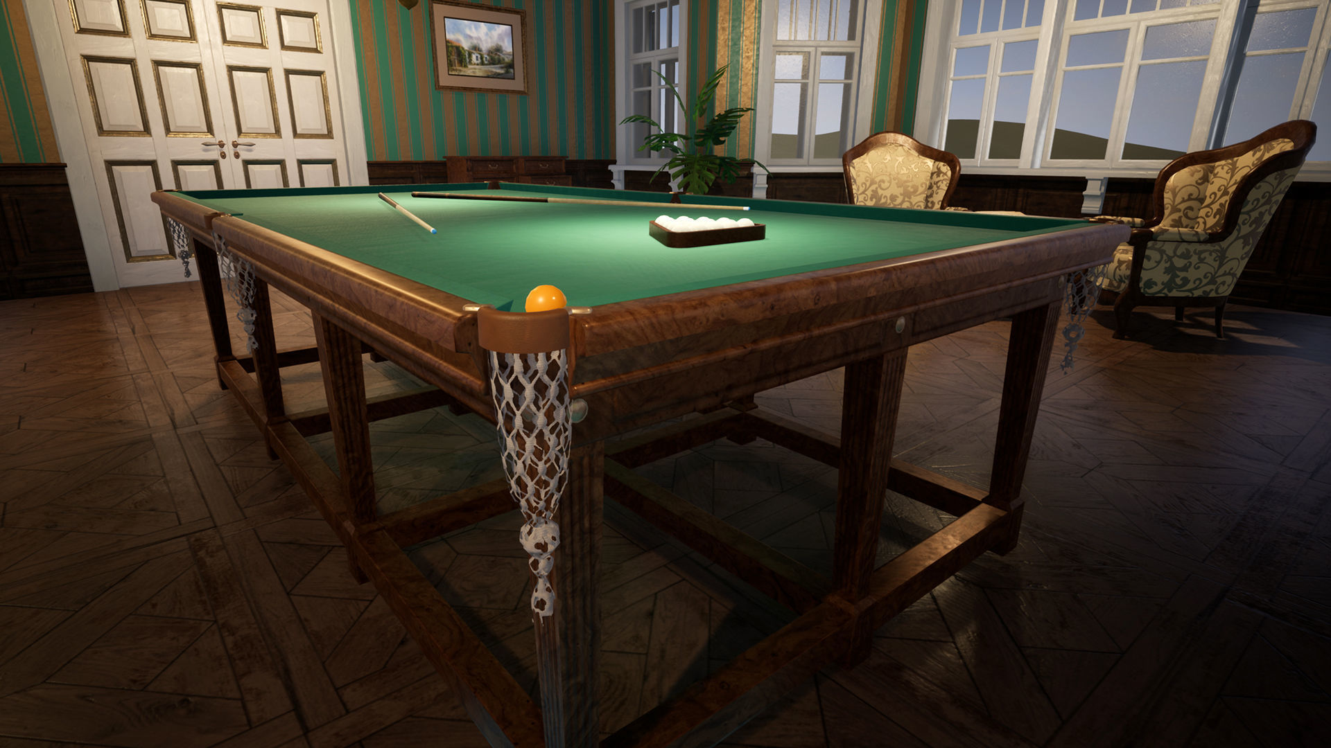 Russian Estate House Unreal Engine 4 Low-poly 3D model_39