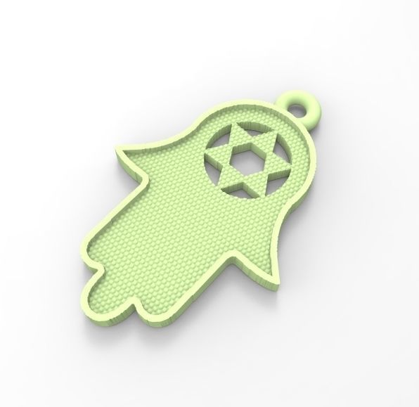 Hand of Fatima 3D print model_5