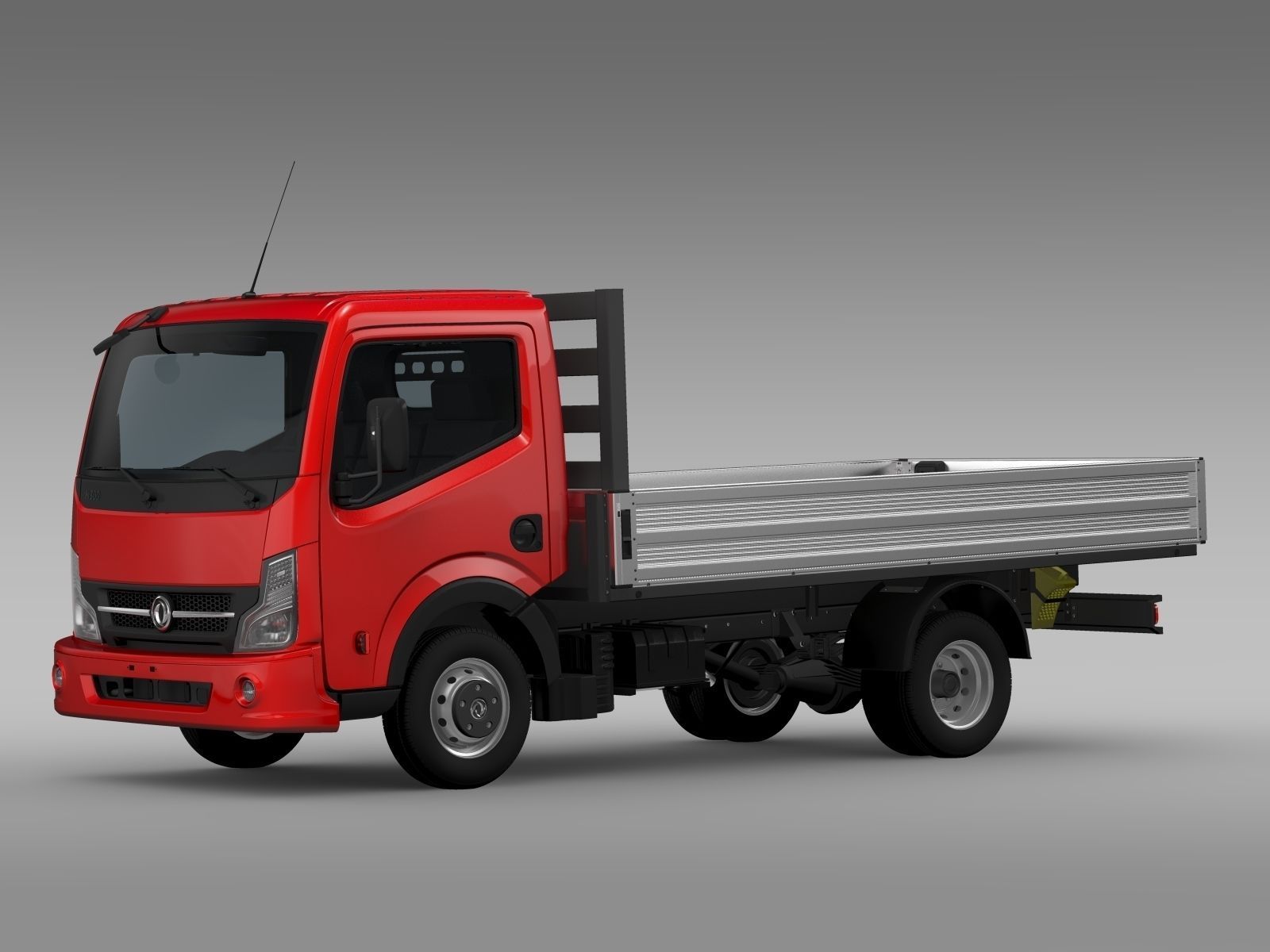DongFeng N300 Captain Tipper 2015 3D model_4
