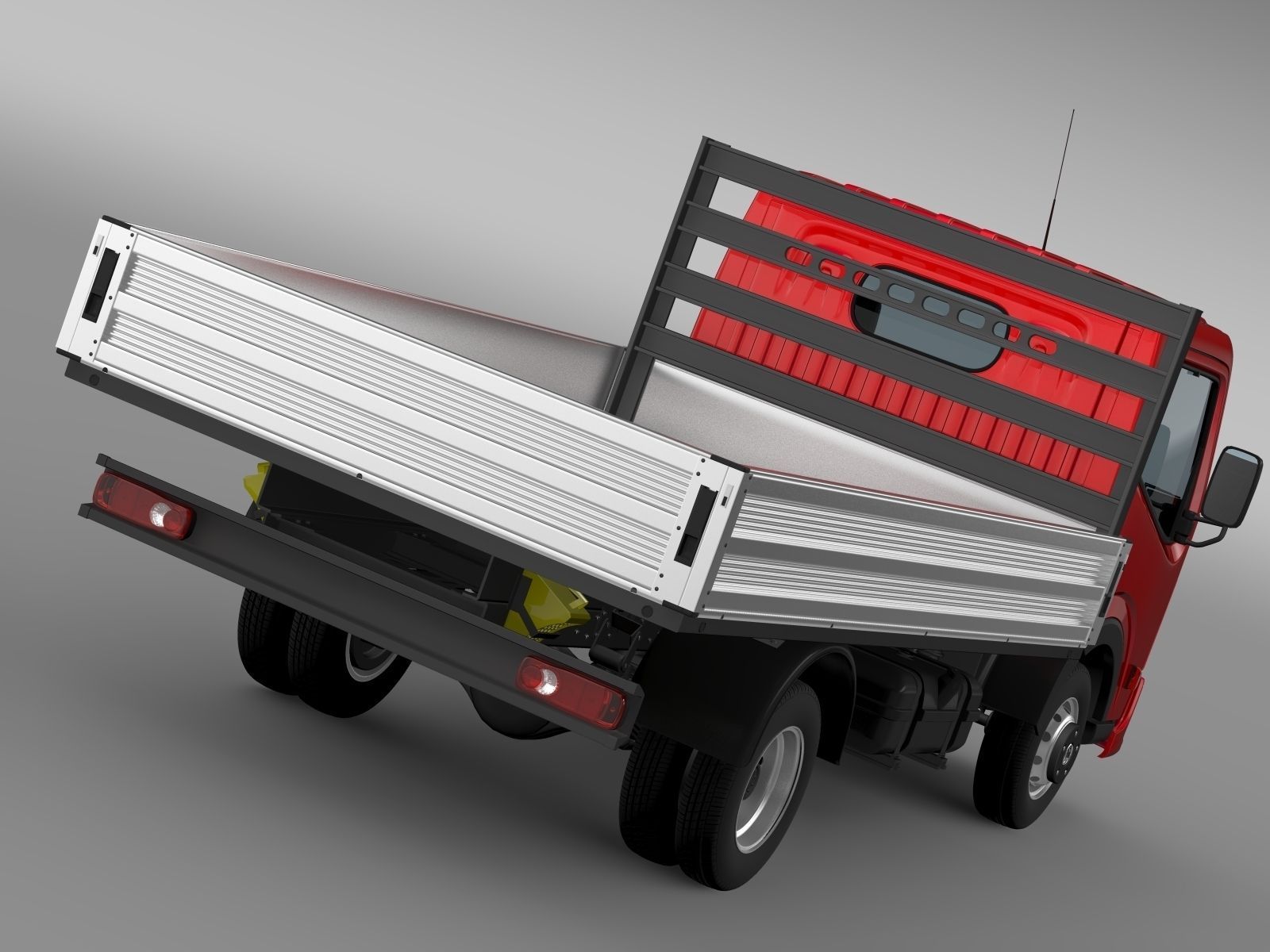 DongFeng N300 Captain Tipper 2015 3D model_5