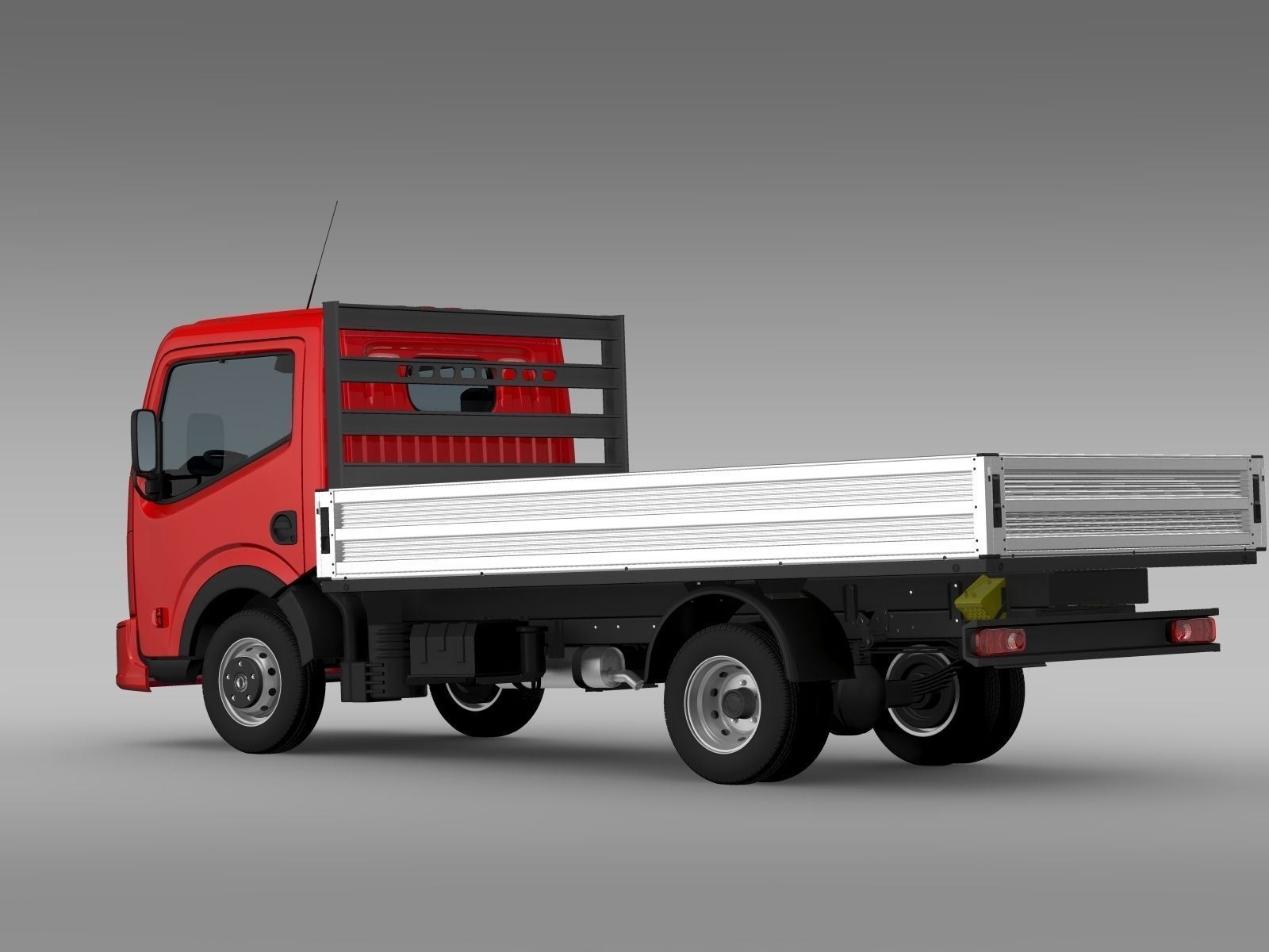 DongFeng N300 Captain Tipper 2015 3D model_6