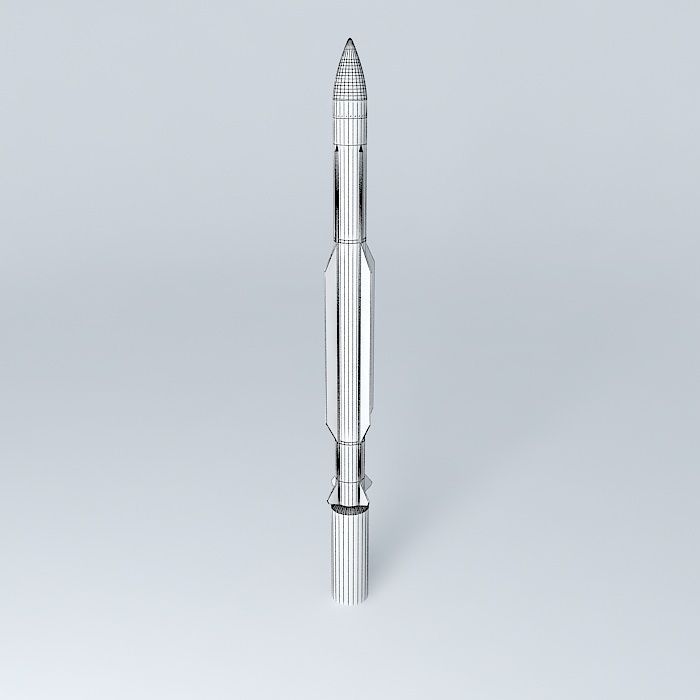 RIM 161 Standard Missile 3 Block II please rate Free 3D model_3