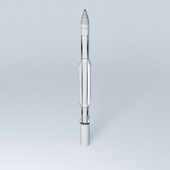 RIM 161 Standard Missile 3 Block II please rate Free 3D model_4