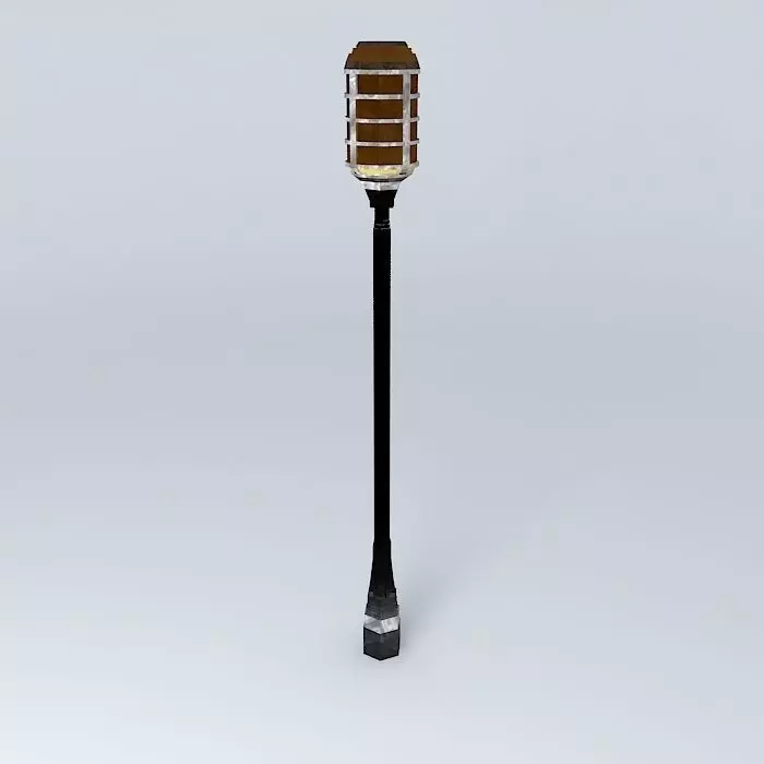 Streamlines Lamp Post lamppost Free 3D model