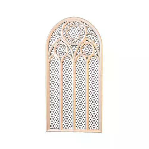 Gothic Window 3D model Gothic Window 3D model