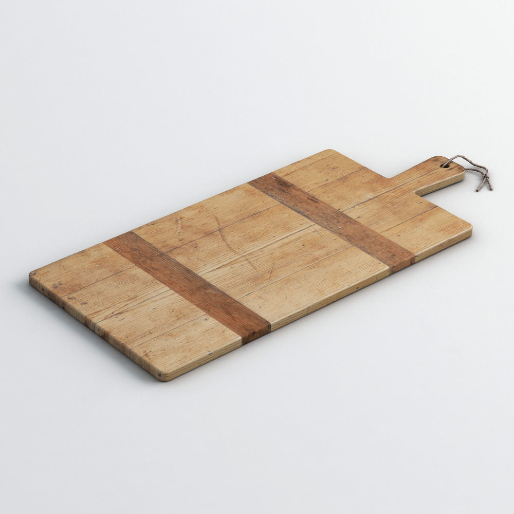 Knifes Blocks and Chopping Board 3D model_20