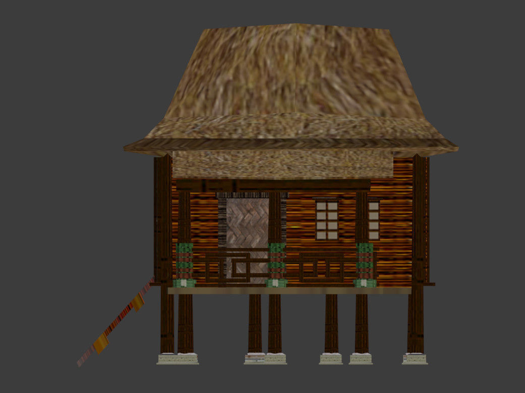 Indian building megapack Low-poly 3D model_6