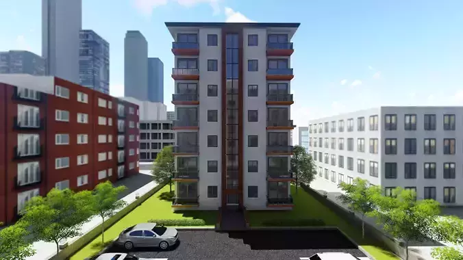 Simple Apartment Seven Floored