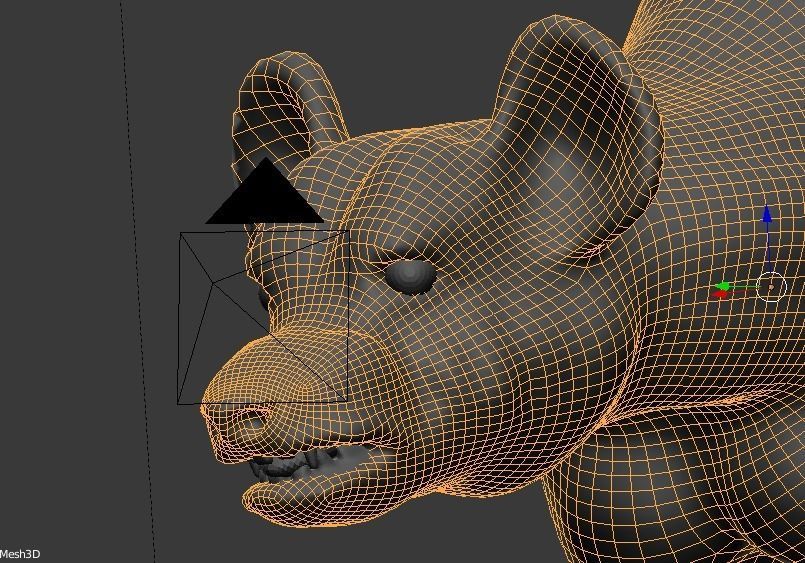 hyena 3D model_13