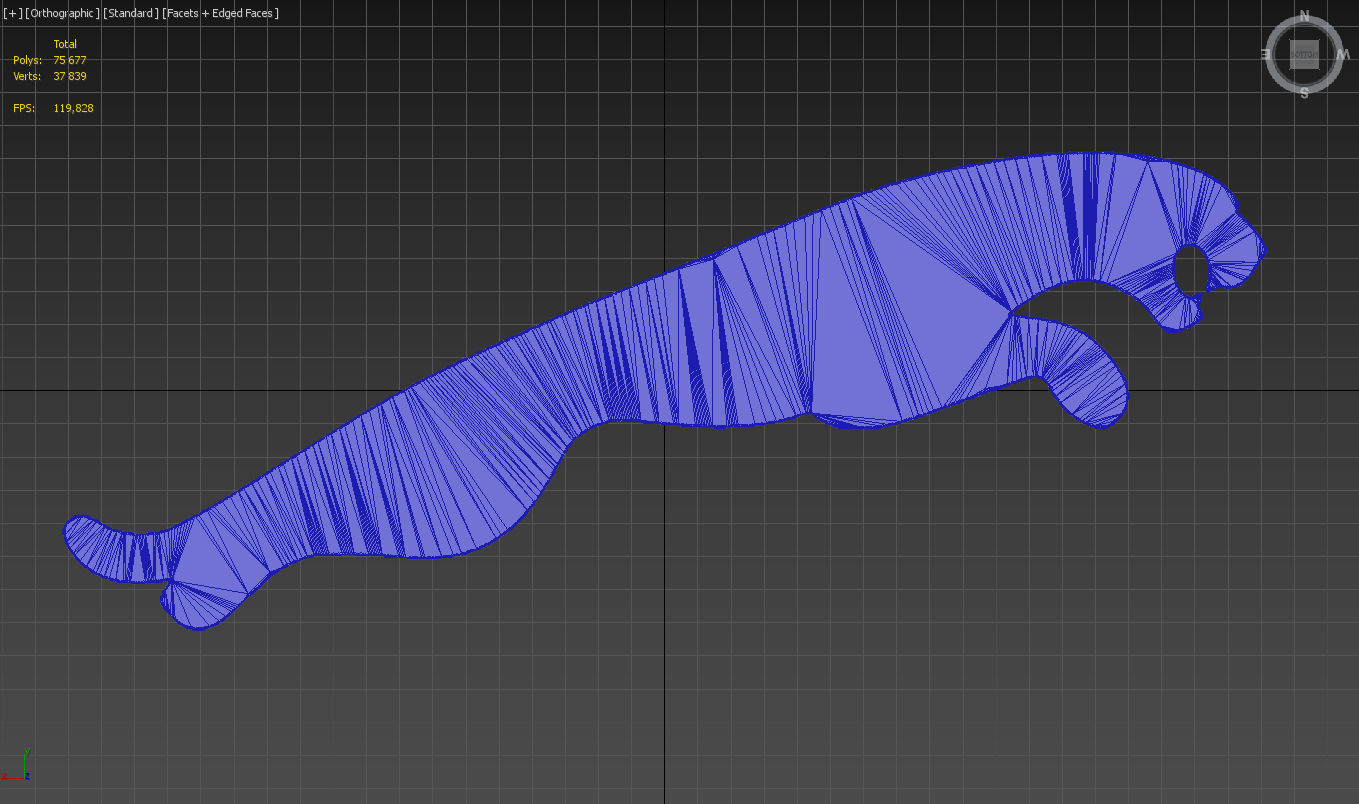 Jaguar panther logo 3D print model 3D print model_12