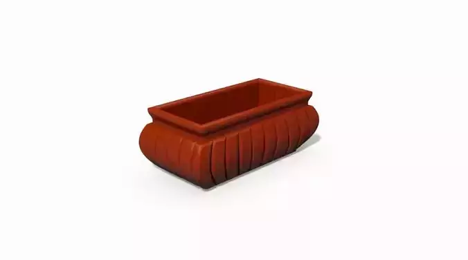 Clay pots 3D model