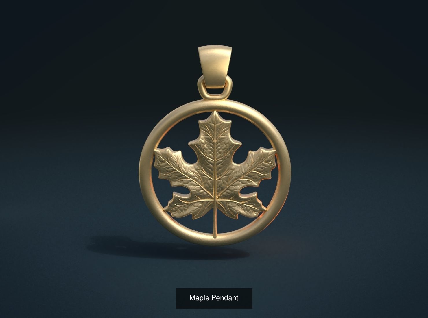 Pendants gold dragonfly pendant 3D Model Collection_5