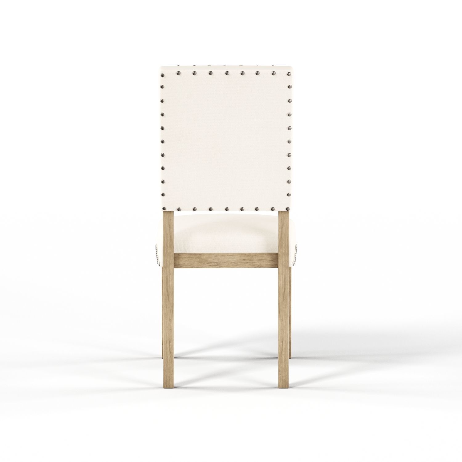 Maison Rouge Carson Caramel Rectangular Table Dining Set Low-poly 3D model_14