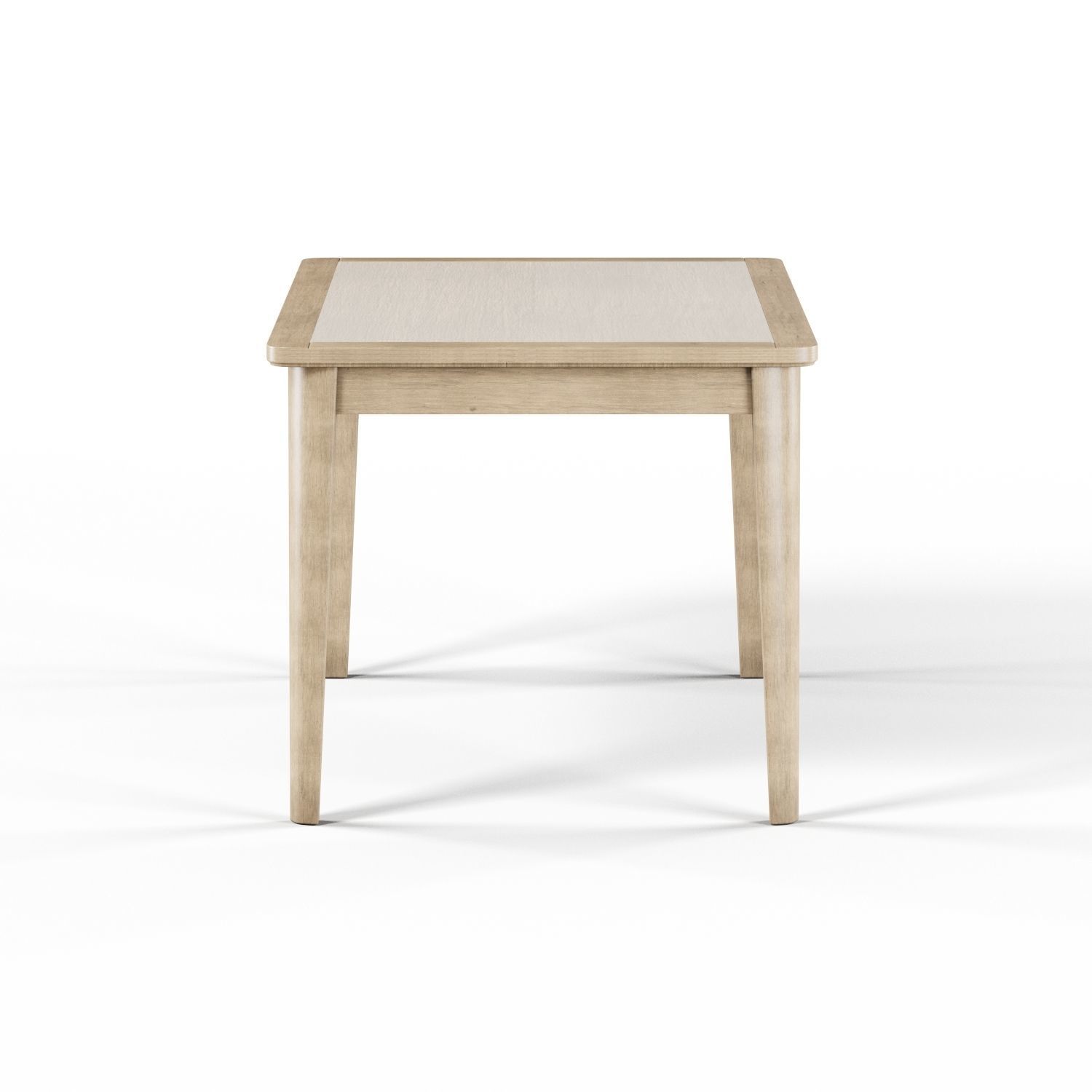 Maison Rouge Carson Caramel Rectangular Table Dining Set Low-poly 3D model_9