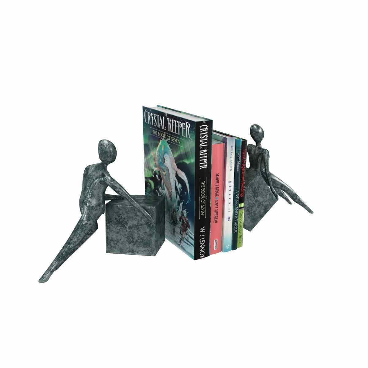 Gardeco ANTE and RETRO CYBUS Bronze bookend 3d model 3D model_2