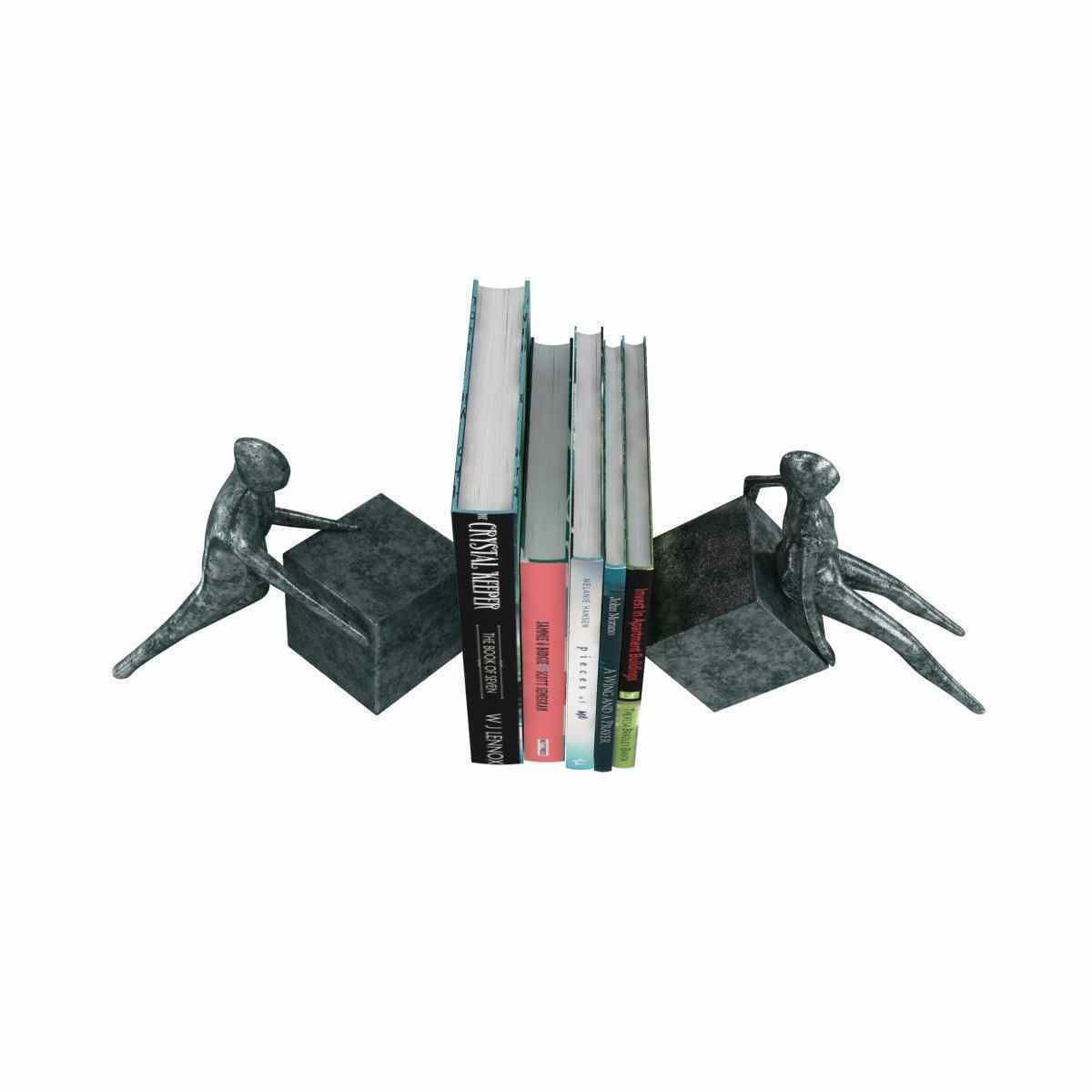 Gardeco ANTE and RETRO CYBUS Bronze bookend 3d model 3D model_3