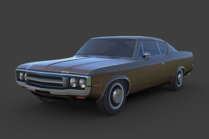AMC Matador 1971 Low-poly 3D model