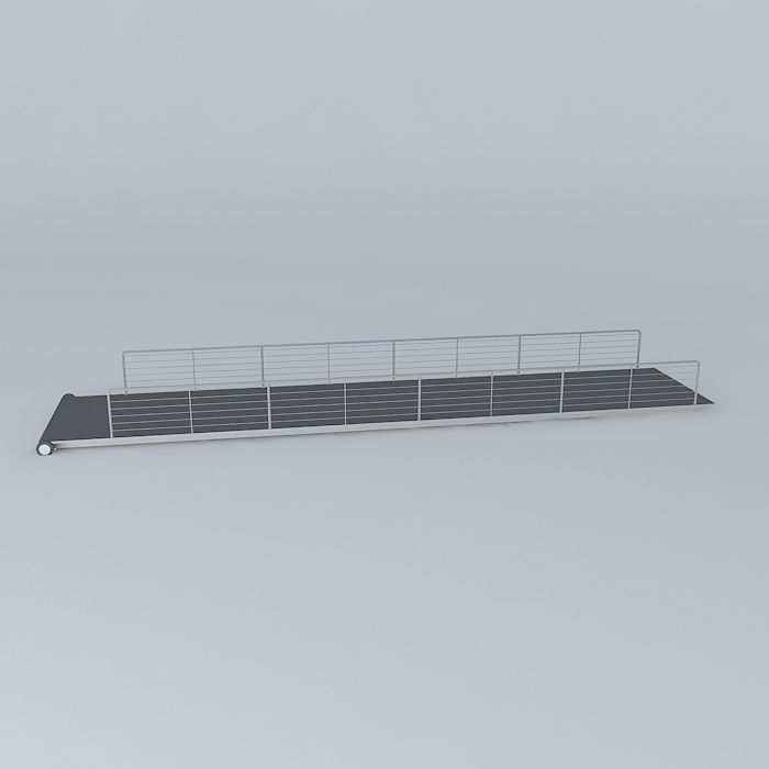 Loading Ramp Free 3D model_2