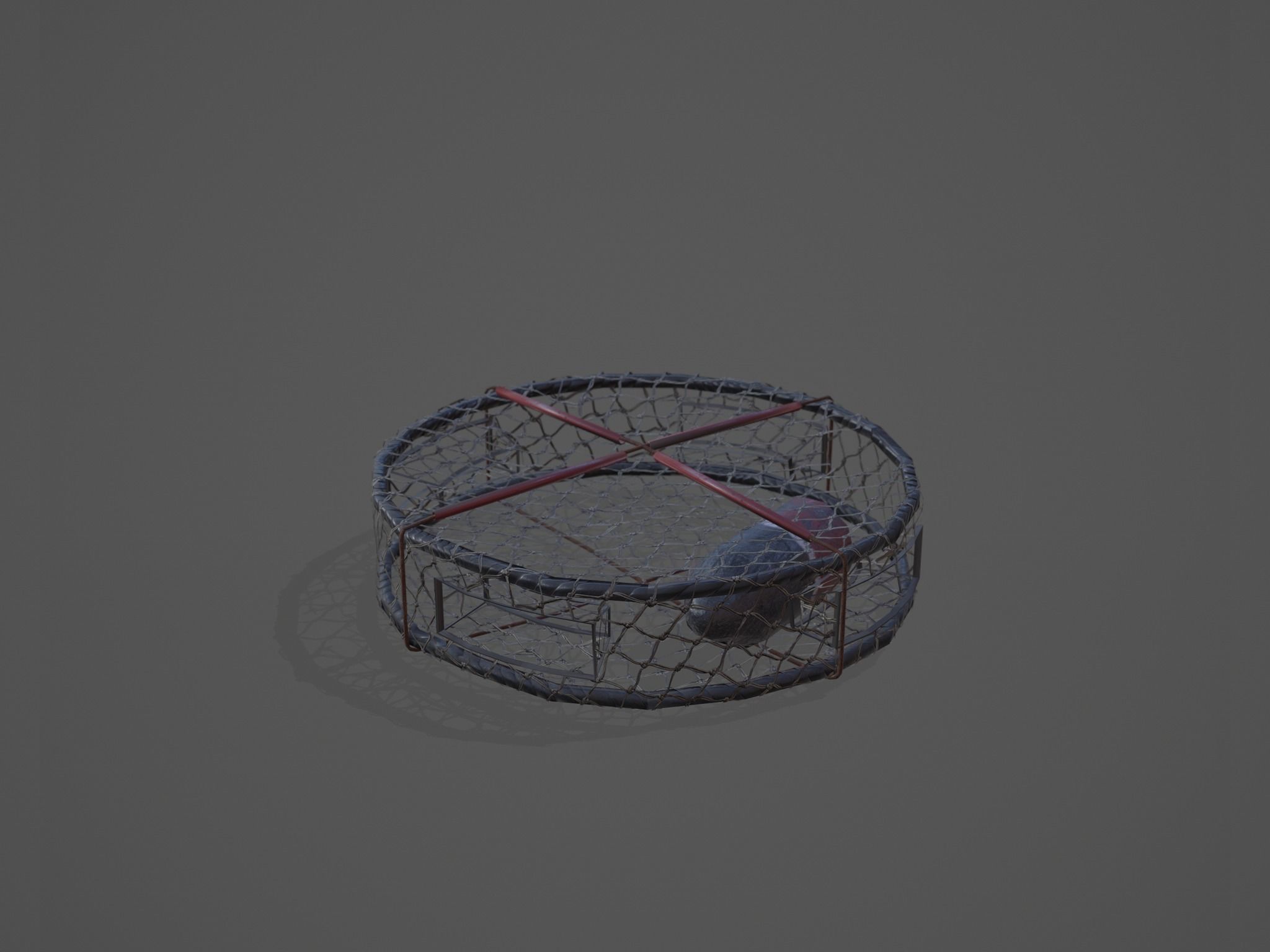 Crab and Lobster Traps - PBR and Game Ready Low-poly 3D model_8