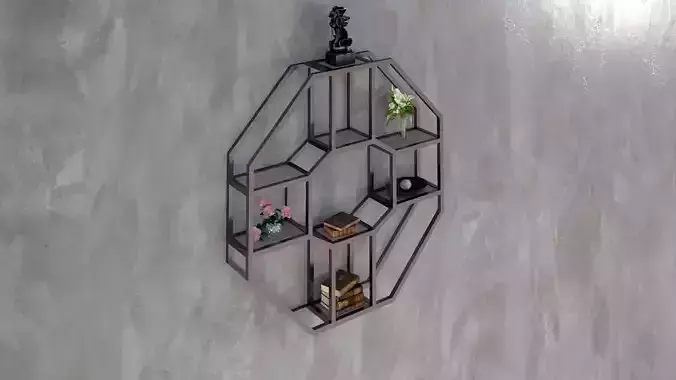 Wall Piece for Living Room 3D model